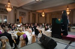 ICA Senior, Diana Guardado, speaks at the 4th Annual Gala "Education That Works"